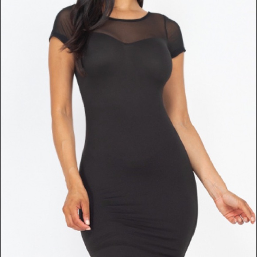 Sweetheart Mesh Dress - Picture 4 of 6